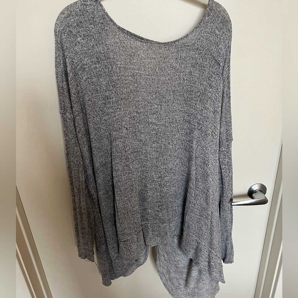 Free People Gray Sweater